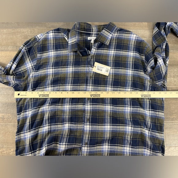 Peter Millar Blue Plaid Button Up Mountainside - Picture 5 of 10